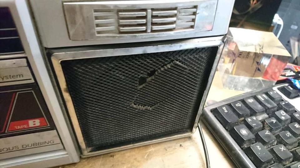 SANYO MW150L, Radio-Doppelcassetten-Recorder, etwas DEFEKT!!