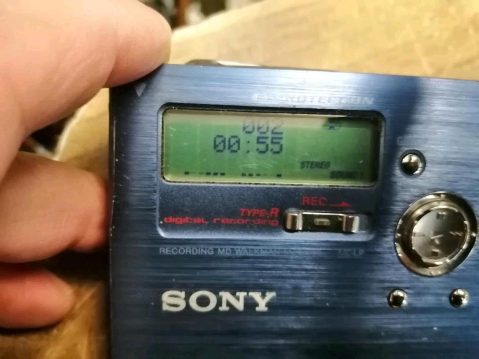 SONY MZ-R909, MD-Recorder + RM-MZR30MP Fernbedienung!