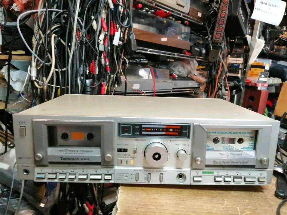 TECHNICS RS-M202, Doppel-Cassetten-Deck!