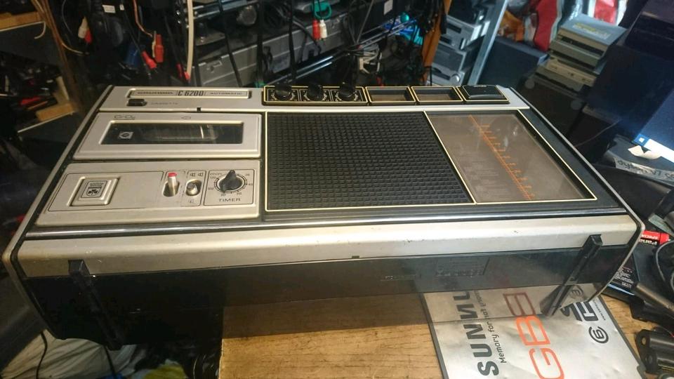 GRUNDIG C6200, Automatic, Radio-Cassetten-Recorder, etwas DEFEKT!