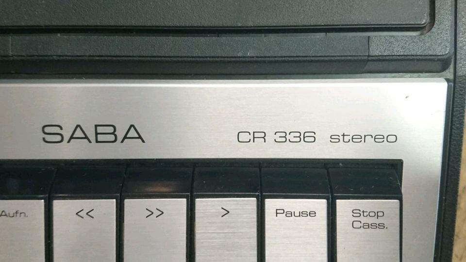 SABA Cassetten-Recorder 336 Stereo , guter Zustand!!