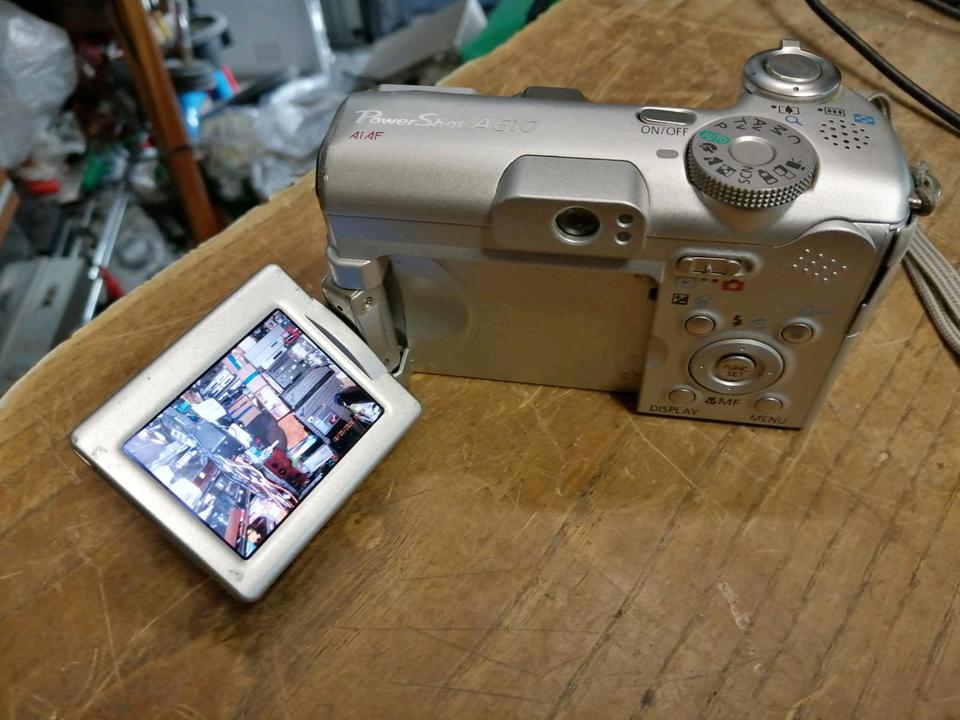CANON  PowerShot A610, Digital-Kamera mit Speicherkarte!!