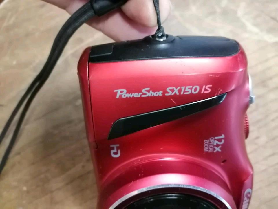 CANON PowerShot SX150 IS, Digital-Kamera OHNE Speicherkarte!!!