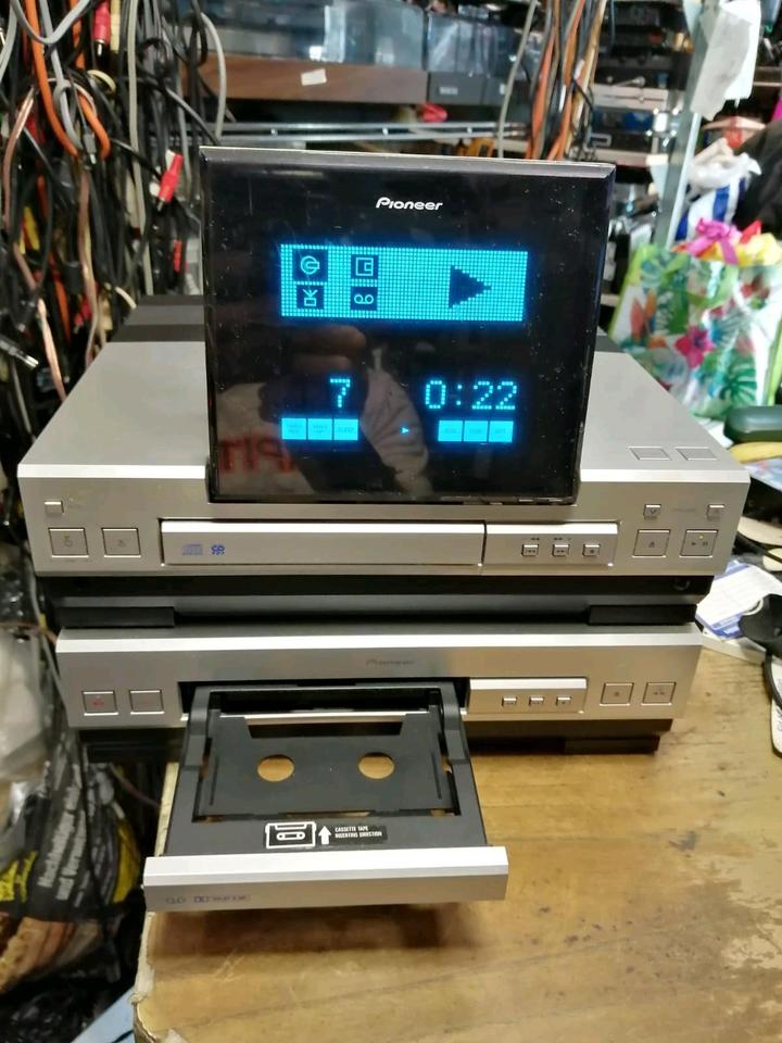 PIONEER Receiver XC-L5 (CD/Tuner/Verstärker)+Cassetten-Deck CT-L5