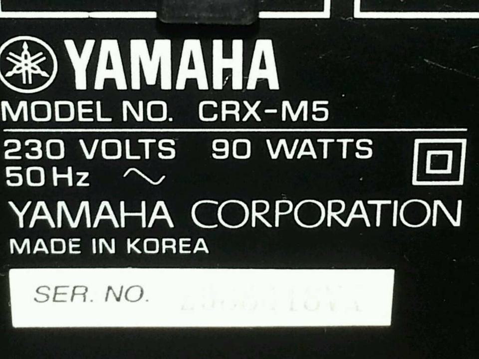 YAMAHA CRX-M5; Receiver/Verstärker; toll!