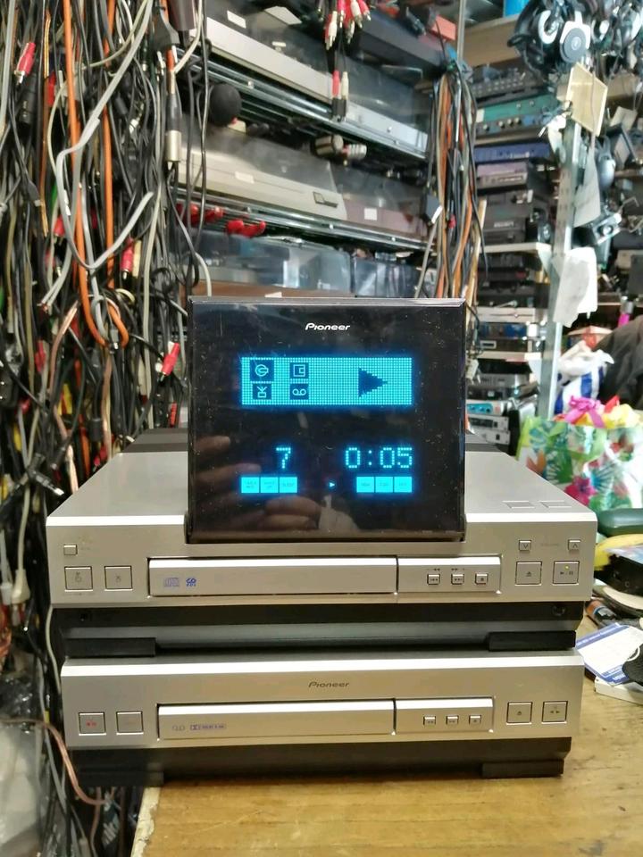 PIONEER Receiver XC-L5 (CD/Tuner/Verstärker)+Cassetten-Deck CT-L5