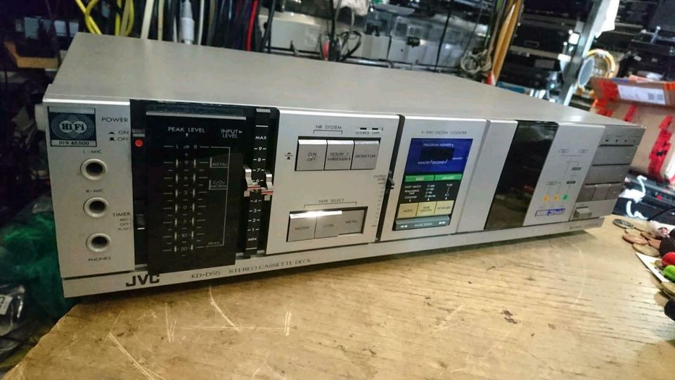 JVC KD-D55E, Cassetten-Deck, DEFEKT!!
