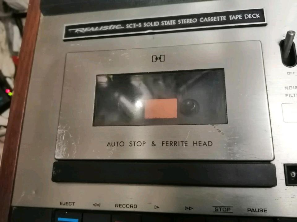 REALISTIC SCT-5, Stereo Cassetten-Deck, guter Zustand!!