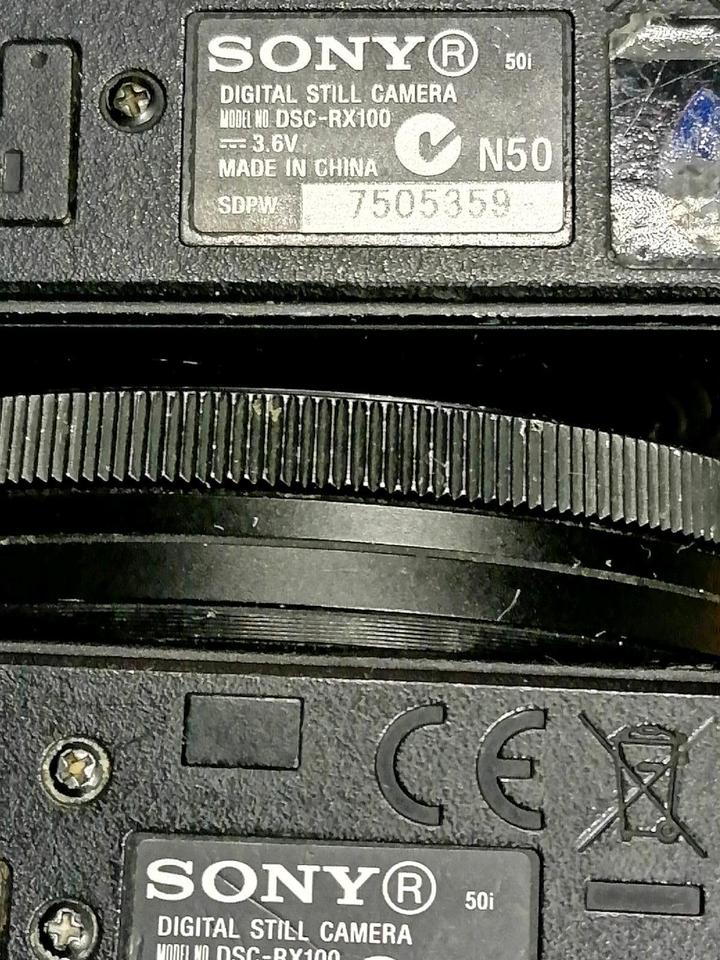 SONY DSC-RX100, 2 Digital-Kameras, DEFEKT!!!