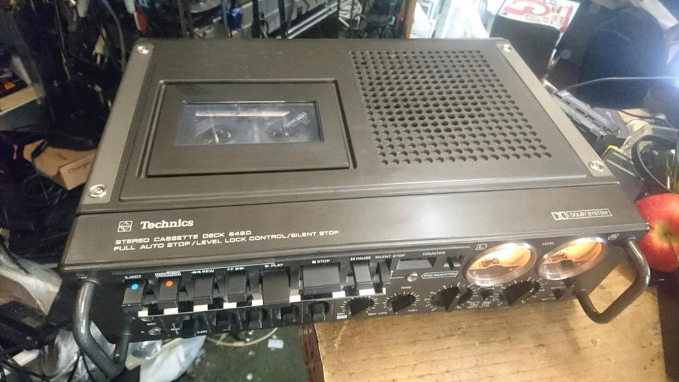 TECHNICS RS-646DS, Cassetten-Recorder, NEUER Antriebsriemen!!