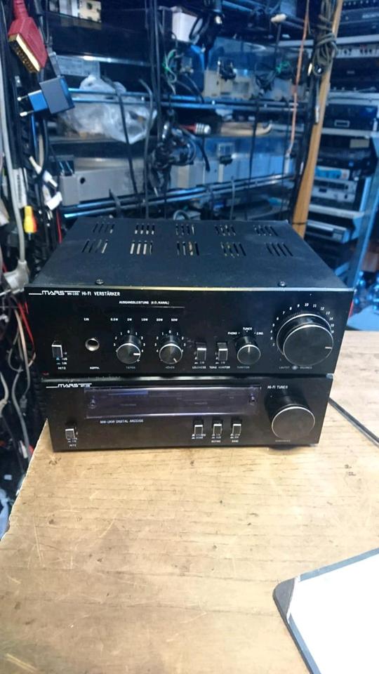 MARS MV-100 HiFi Verstärker + MT-100 HiFi Tuner