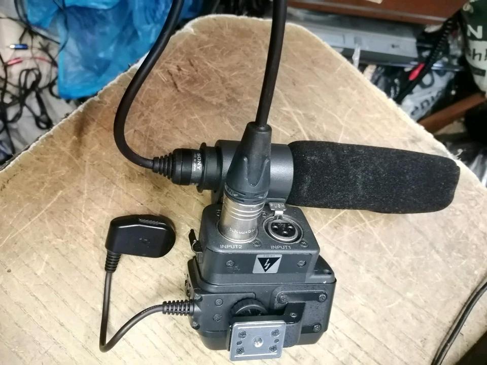 SONY ECM-NV1 Kondensator-Mikrofon + XLR-Adapter!!