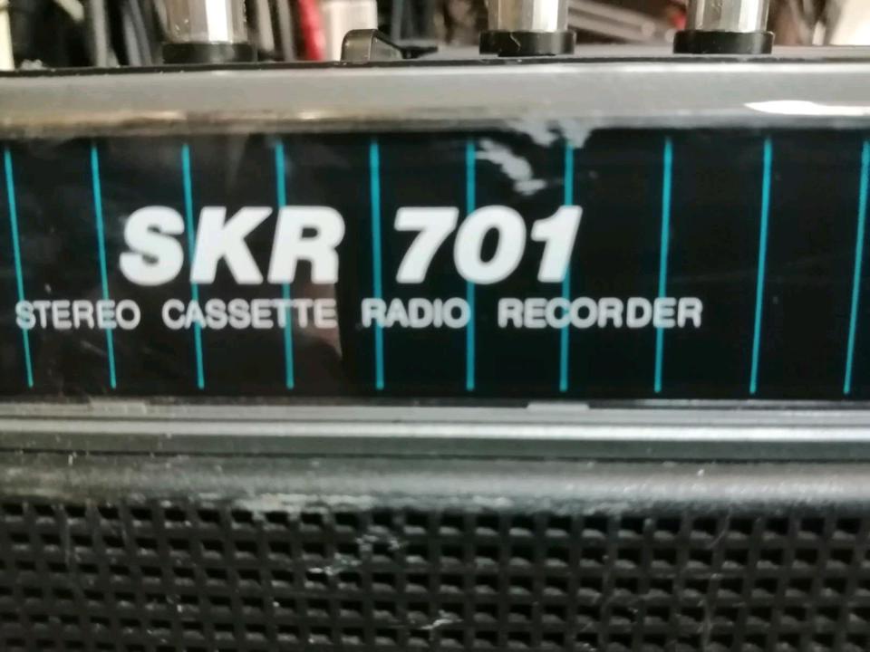 RFT SKR 701, Radio-Cassetten-Recorder, etwas DEFEKT!!