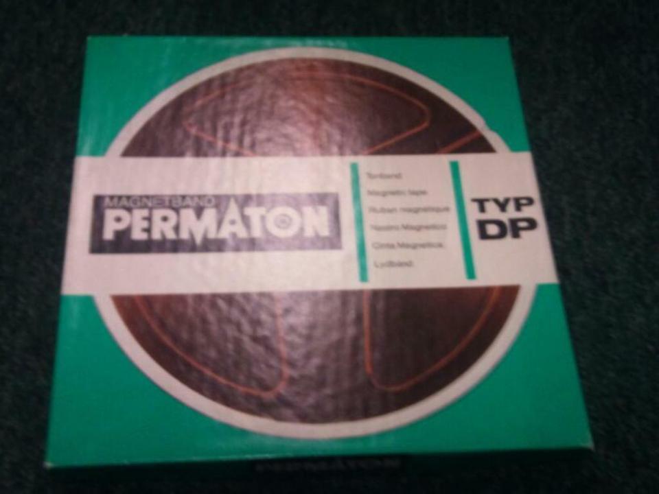 2 BASF LP 35, Langspielband+2 PERMATON Typ DP, Magnetband/NEU!