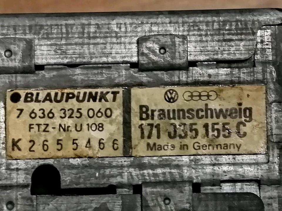 BLAUPUNKT Braunschweig Ftz-Nr. U108, Auto-Radio!!!