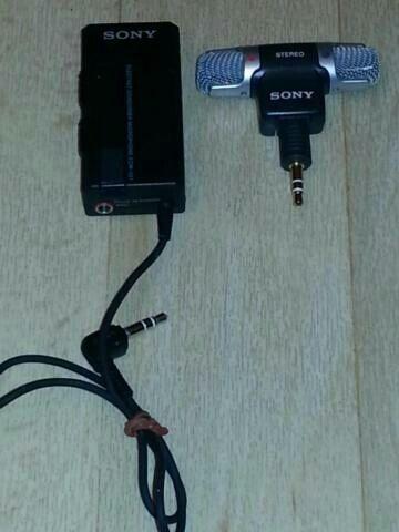 SONY ECM-DS70P Stereo Mikrofon + SONY ECM121, guter Zustand!