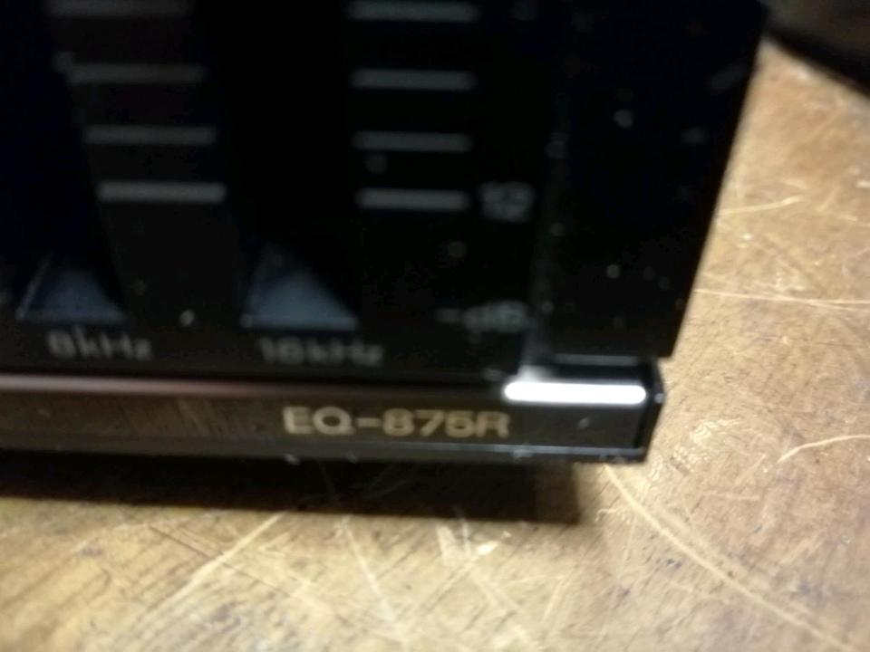 FISHER EQ-875R, Graphic Equalizer, guter Zustand!!