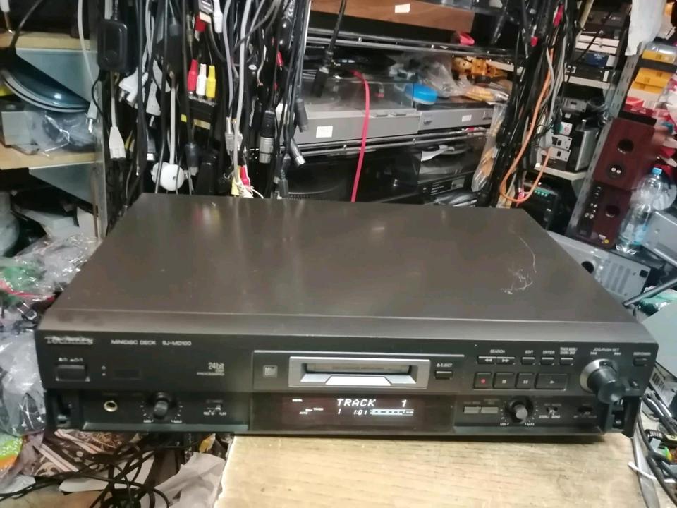 TECHNICS SJ-MD100, Minidisc-Recorder, guter Zustand!!