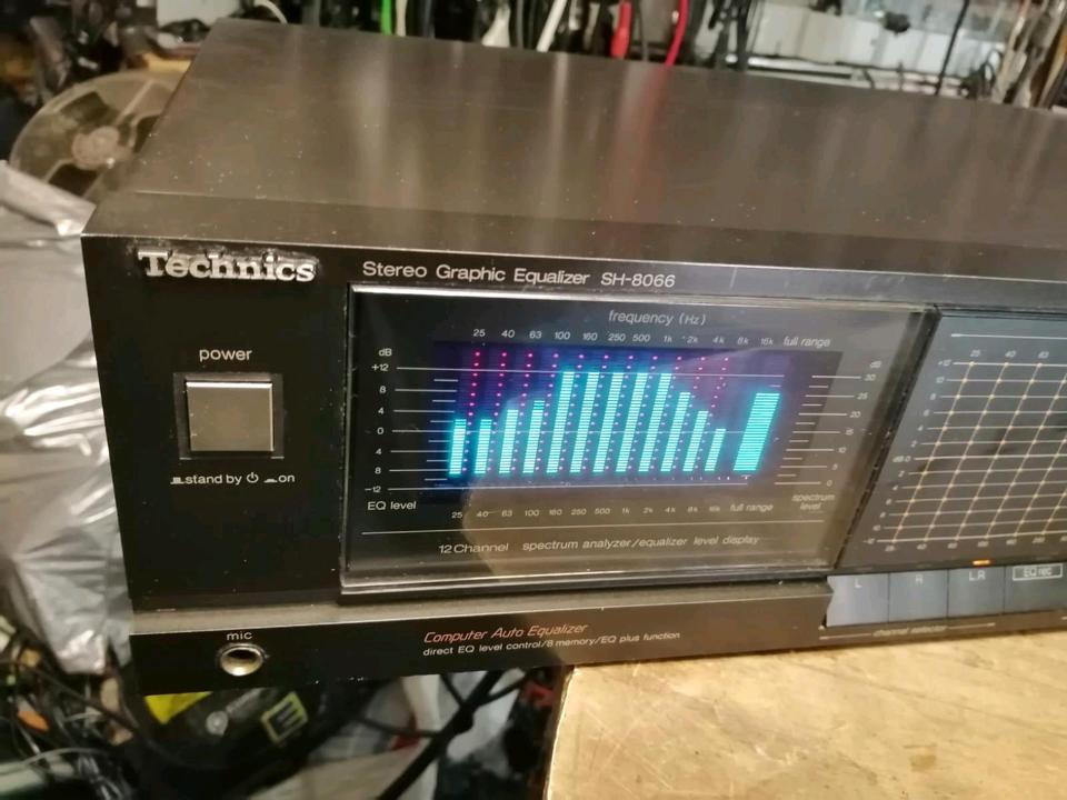 TECHNICS SH-8066, Stereo Graphic Equalizer, guter Zustand!!!