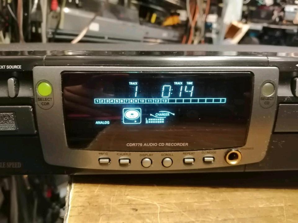 PHILIPS CDR775, Doppel-CD-Player/CD-Recorder, guter Zustand!!!