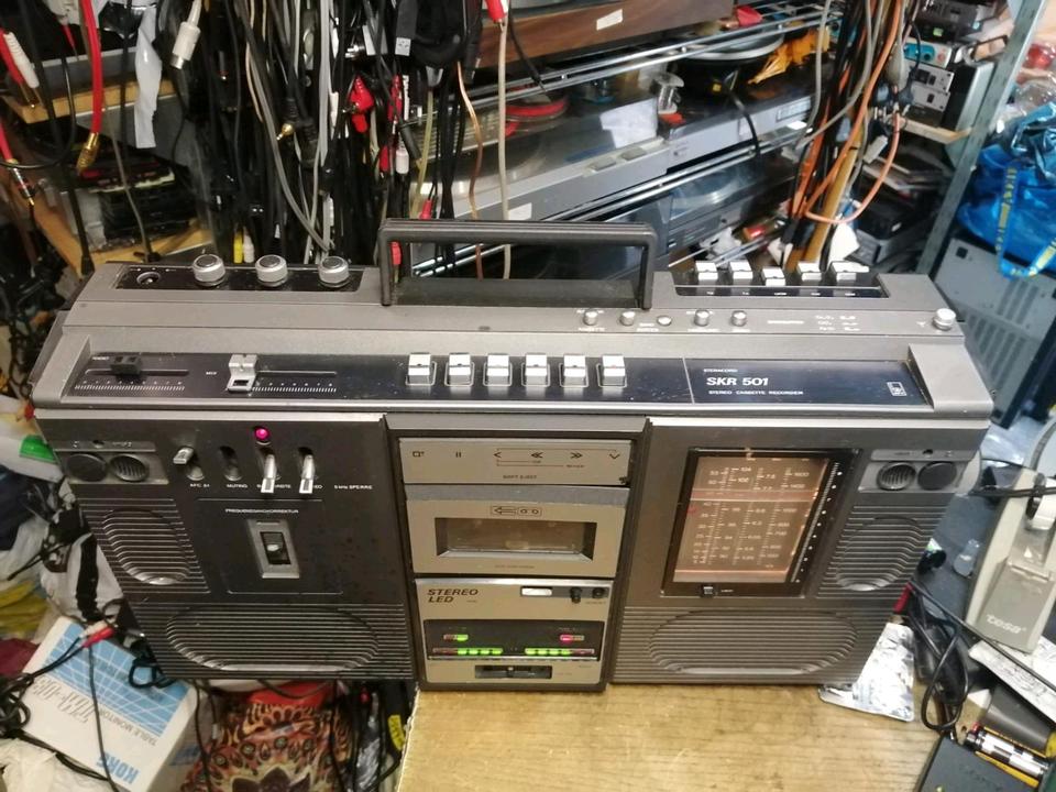 RFT STERACORD SKR501, Radio-Cassetten-Recorder, etwas DEFEKT!!!