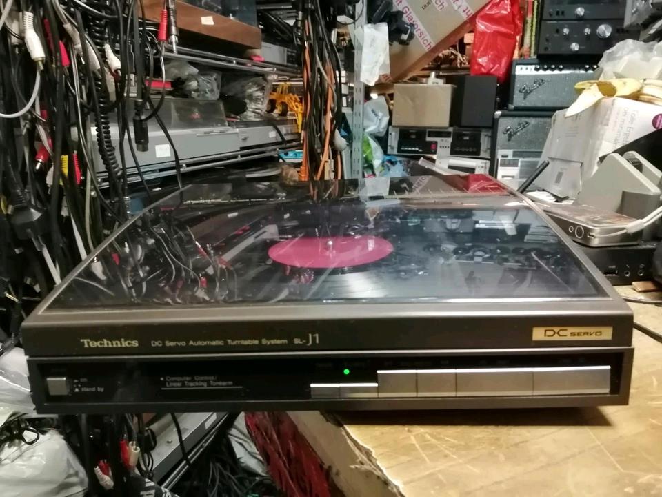 TECHNICS SL-J1 Plattenspieler + Original-Nadel!!