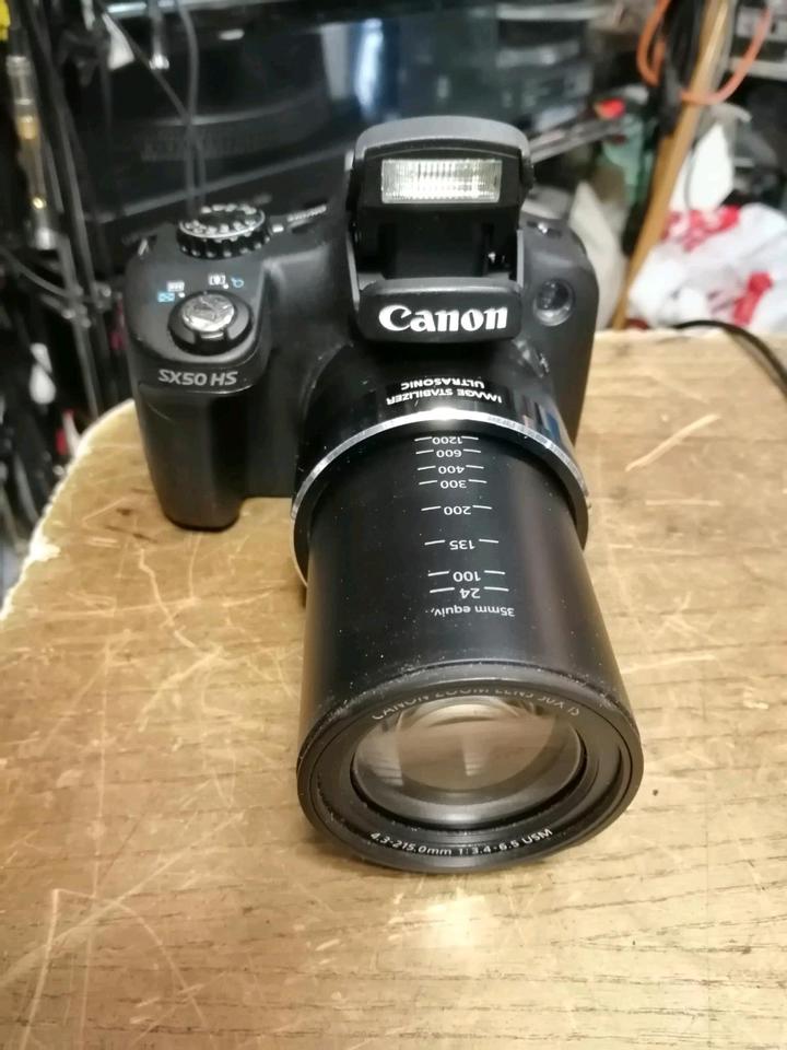 CANON PowerShot SX50 HS, Digital-Kamera mit Zubehör!!!