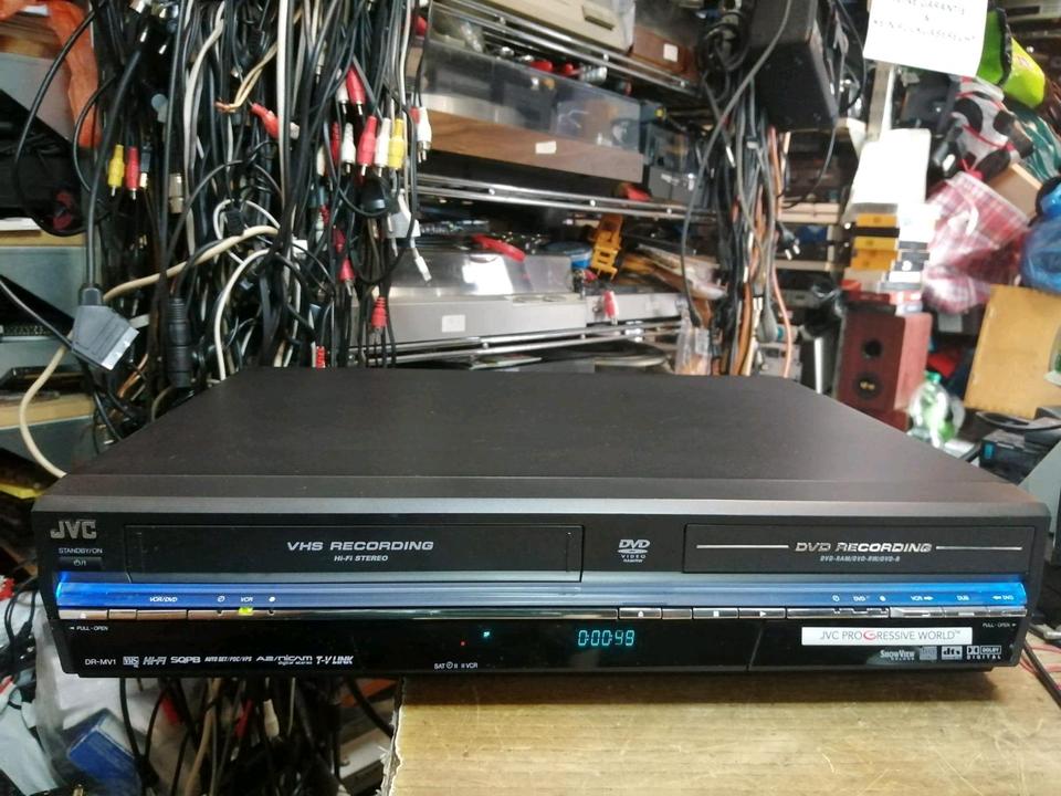 JVC DR-MV1BE, DVD-Recorder + VHS-Videorecorder!!