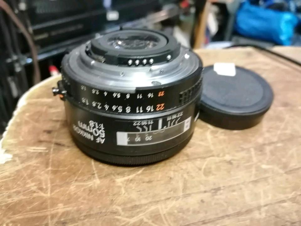 NIKON AF NIKKOR 50 mm, 1:1.8, Objektiv, guter Zustand!!!