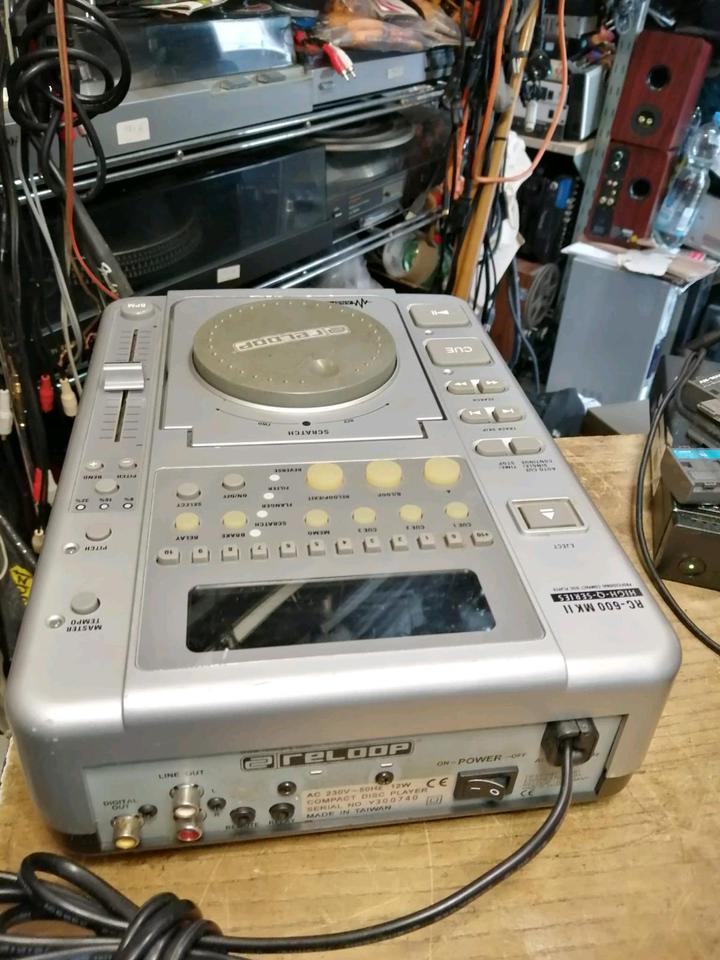 2 RELOOP RC-600 MKII, DJ-CD-Player, DEFEKT!!!