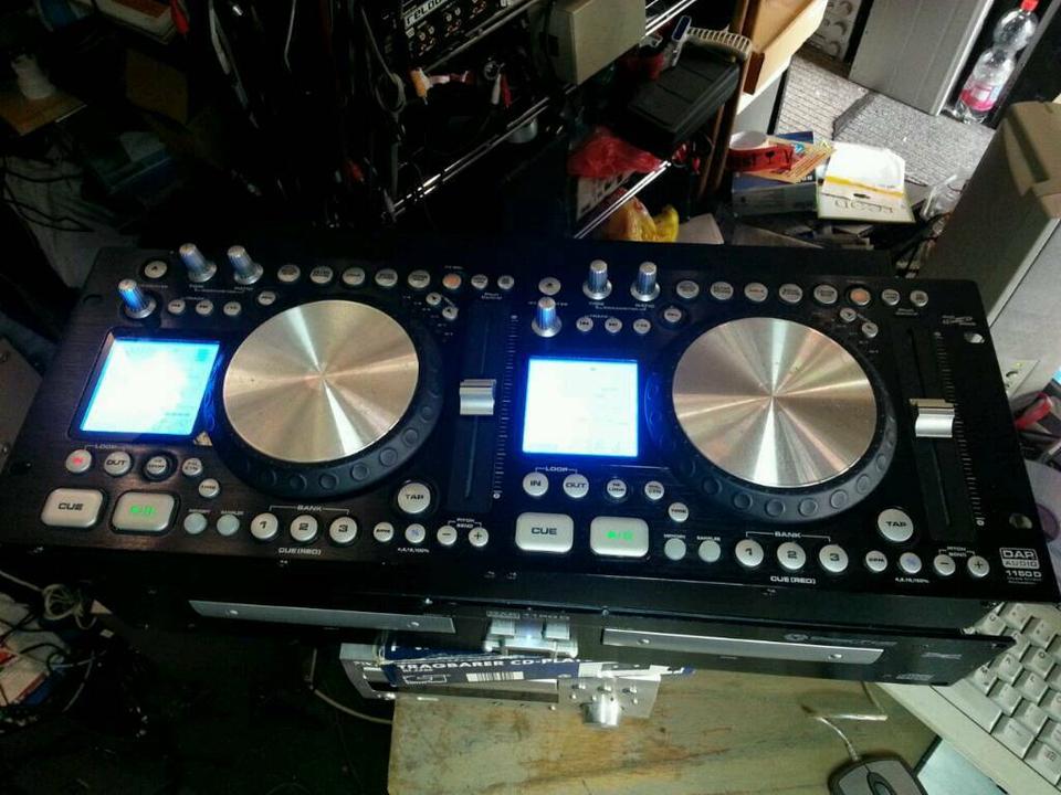 DAP AUDIO 1150 D; Doppel-DJ-CD-Player, etwas DEFEKT!!