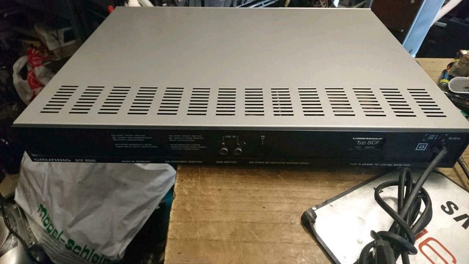 GRUNDIG SCF 6100, Cassetten-Deck, etwas DEFEKT!!