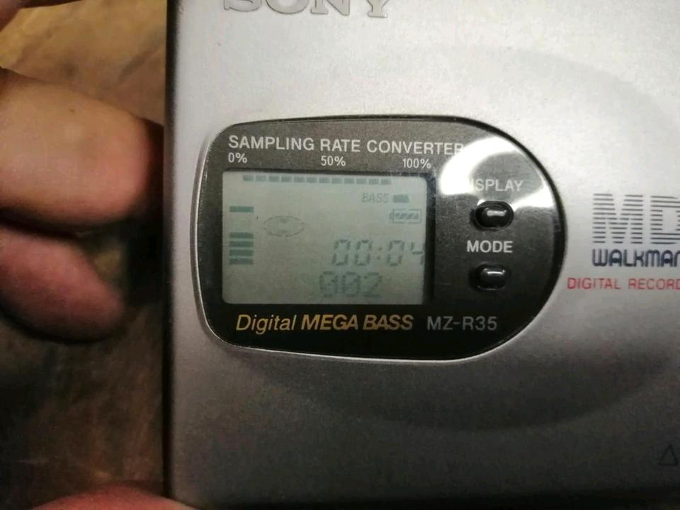 SONY MZ-R35, Minidisc-Recorder!!!