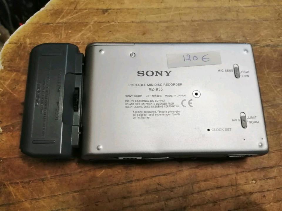 SONY MZ-R35, Minidisc-Recorder!!!