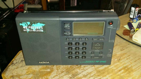 NOKIA RP 9160 45 PRESETS World Receiver; Radio mit Adapter