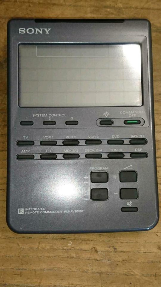 SONY RM-AV2000T Integrated Remote Commander, Fernbedienung