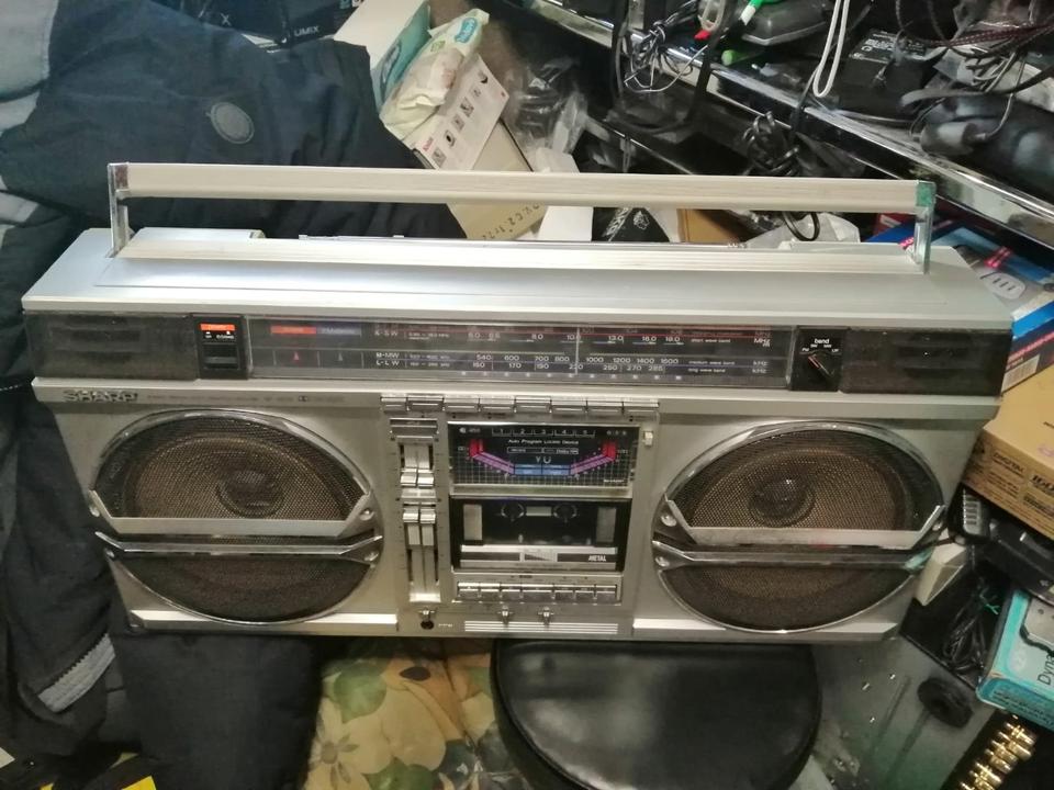 SHARP GF-9000H, Stereo Radio-Cassetten-Recorder/Ghettoblaster!!!