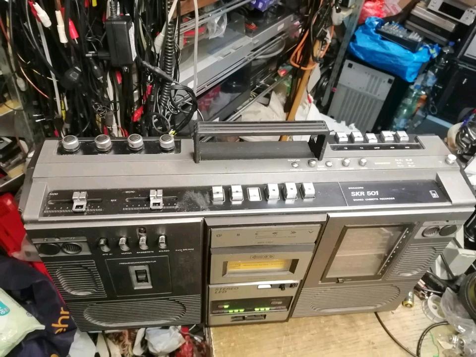 RFT STERACORD SKR501, Radio-Cassetten-Recorder, etwas DEFEKT!!!