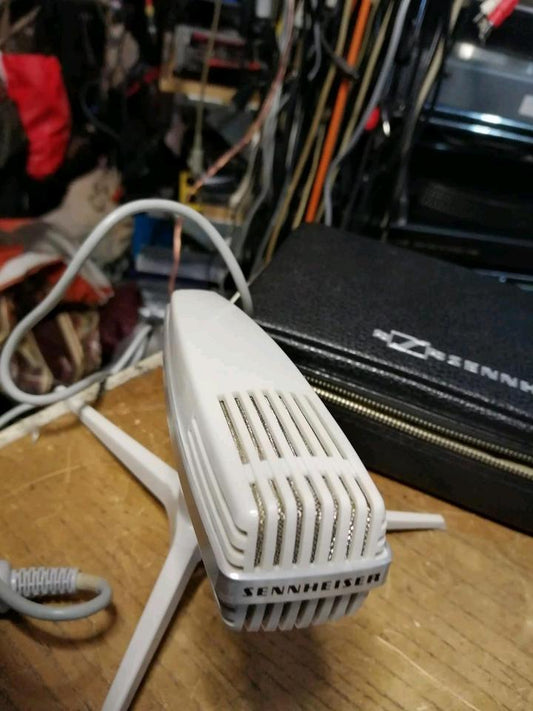 SENNHEISER MD411, Mikrofon mit alten Stecker, wie neu!!