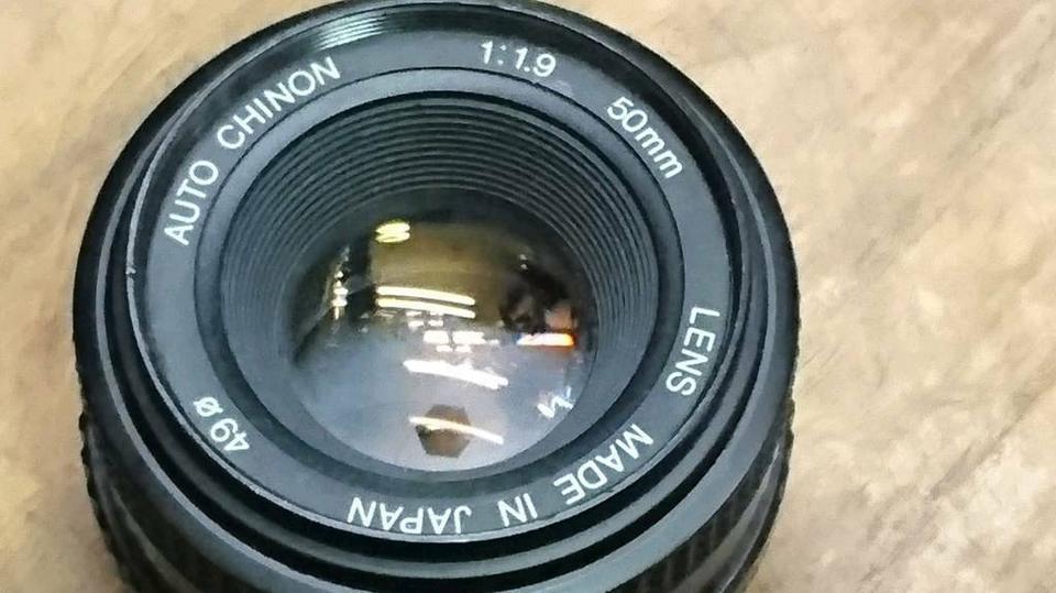 CHINON 1:1.9, 50 mm Objektiv, guter Zustand!