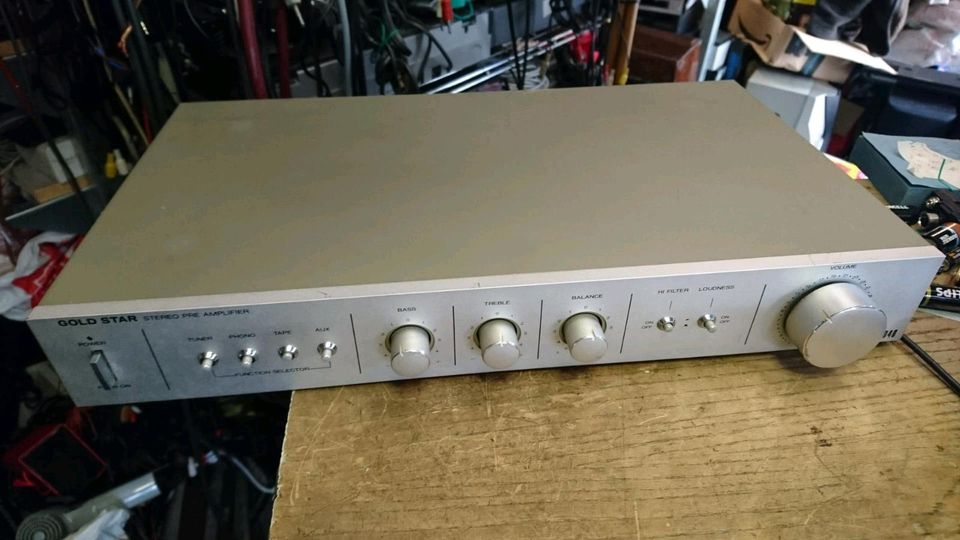 GOLD STAR GSF-3040, Stereo Preamplifier/Vorverstärker