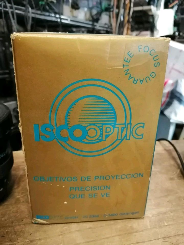 ISCO-OPTIC SCOPTIMAX 816-AV ANAMORPHIC 2X, Objektiv + OVP!!