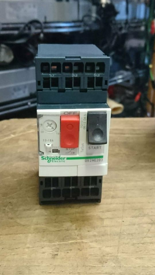 1x SCHNEIDER ELECTRIC GV2ME203, Motorschutzschalter, NEU & OVP