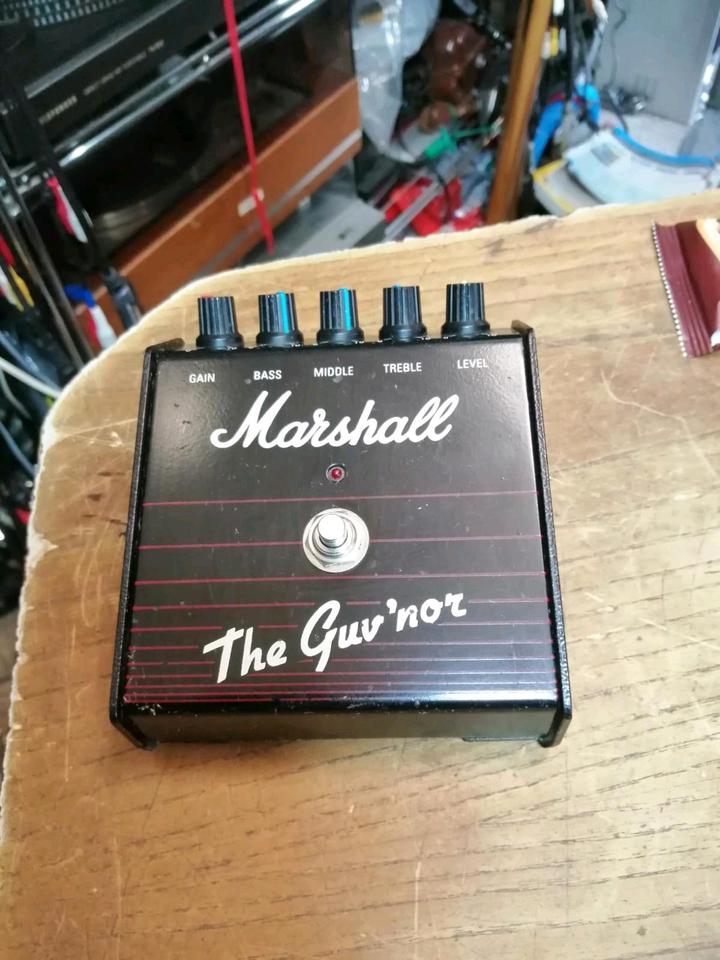 MARSHALL "The Gur'Nor Distortion, Pedal OHNE Adapter!!