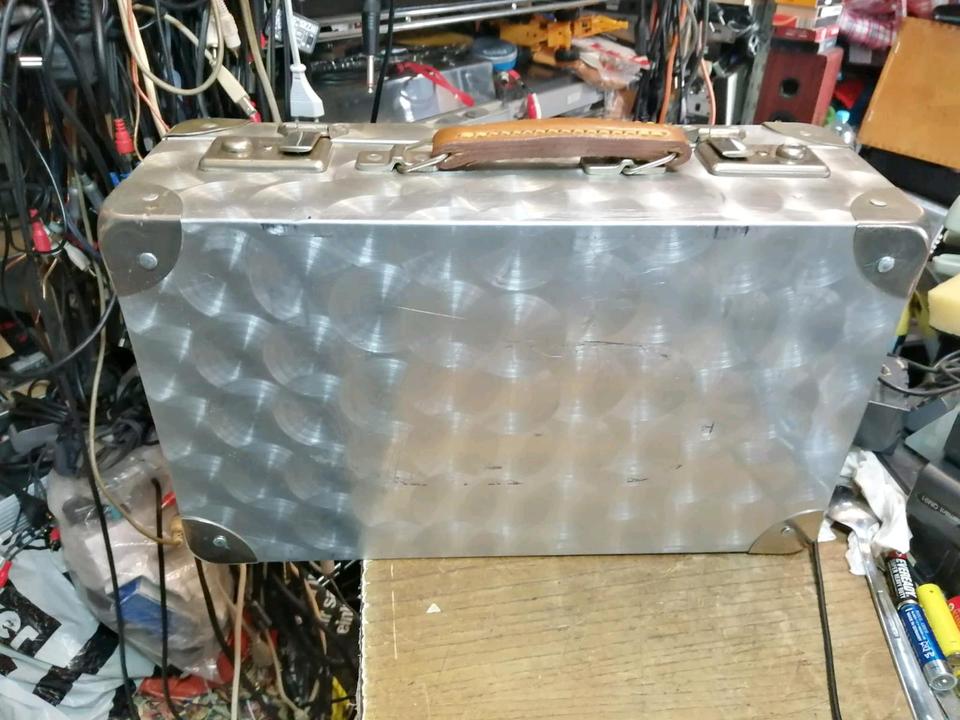 FRENCH METAL - Koffer, Aluminum, VINTAGE!!!