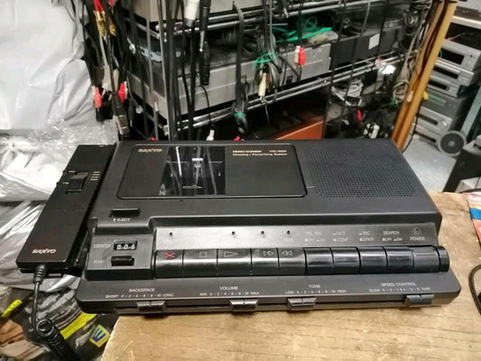 SANYO TRC-8800 Memo-Scriber mit Zubehör!!