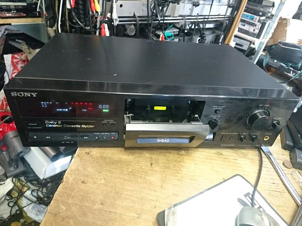 SONY TC-K661S, Cassetten-Deck, Antriebsriemenwechsel nötig!!