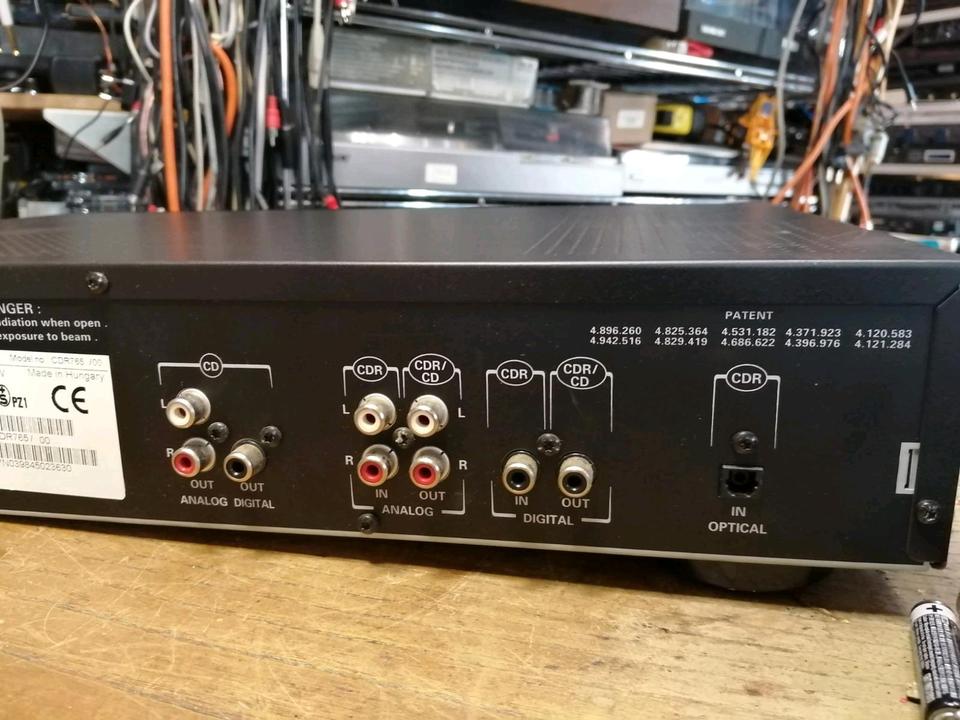 PHILIPS CDR765/00, Doppel-CD-Recorder (Player + Recorder)