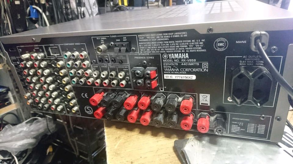 YAMAHA RX-V659, Receiver, DEFEKT!!!