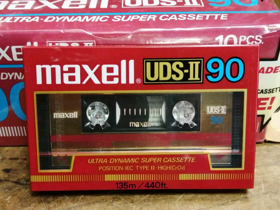 MAXELL UDS-II 90,Audio-Cassetten, 1 Packung(10 Stk.) NEU & OVP!!